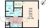 グレイスリーコート德丸の間取り画像