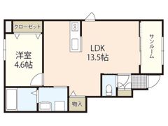 キャベンディッシュ上の浜の間取り画像
