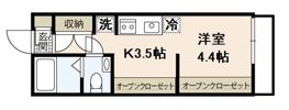 COLLINA隅の浜の間取り画像