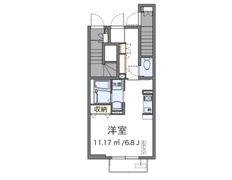 クレイノKEEP NEXTⅠの間取り画像