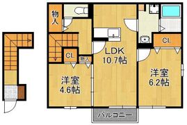 ブリーズメゾン A棟の間取り画像