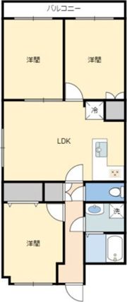 プレザント白金の間取り画像
