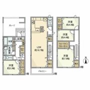 辻戸建の間取り画像
