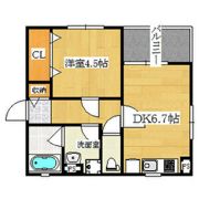 KTIレジデンス西中島IIIの間取り画像