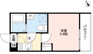 サヴォイ北千住の間取り画像