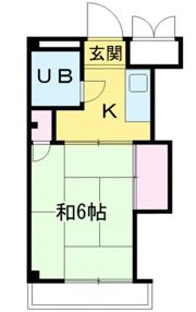 ハイツみゆきの間取り画像