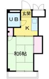 ハイツみゆきの間取り画像