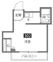 フランスコーポの間取り画像