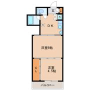シャングリラ福沢の間取り画像