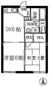 ドエル東山C棟の間取り画像