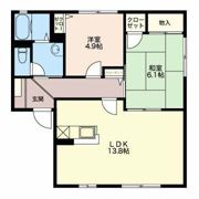 ディアス藤ノ木の間取り画像