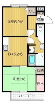 サンライフ川添の間取り画像