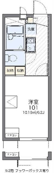 レオパレスYUTAKA Sの間取り画像