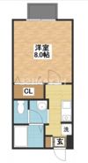 シェソワ寺地の間取り画像