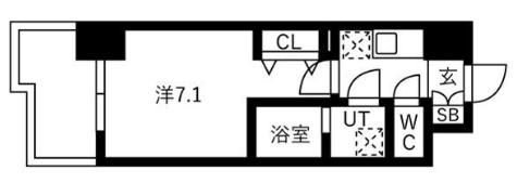 ワールドアイ神戸元町ヒルズの間取り画像