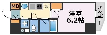 アドバンス大阪城レガーレの間取り画像
