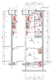 ハーモニーレジデンス新宿四谷の間取り画像