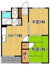 メイプル宇佐町の間取り画像