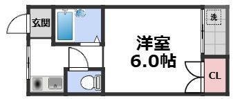シャトレ小阪の間取り画像