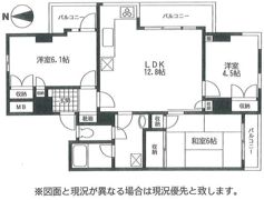 エクセルハイム常盤の間取り画像