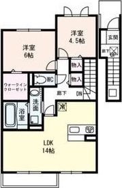 シーザリオ B棟の間取り画像