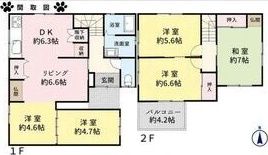 レオンハウスの間取り画像