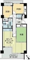 ライオンズマンション八事石坂の間取り画像