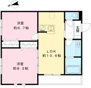 フィカーサ西東京 B棟の間取り画像