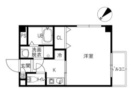 クリスタルシップの間取り画像