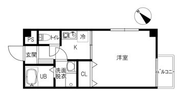クリスタルシップの間取り画像