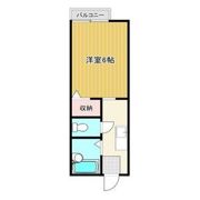ハイツクレセントの間取り画像