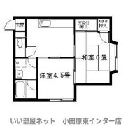 石川ハイツA2436の間取り画像