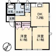 グリーンノート D棟の間取り画像