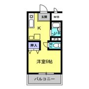 マンション朝倉の間取り画像