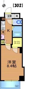 ステージコーチ 100Bの間取り画像