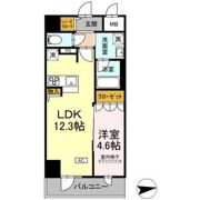 IS二十人町の間取り画像