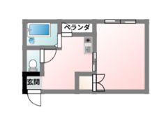 ルベール花の館千林の間取り画像