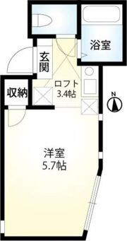 アルテ追浜の間取り画像