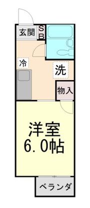 ジュネス阪本の間取り画像