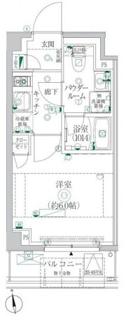 クレイシア横浜ヴェールの間取り画像
