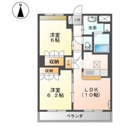メイプルハイツの間取り画像