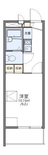 レオパレスハーモニーハイツ厚木の間取り画像