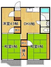 フォーブル力丸の間取り画像