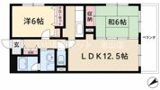 カルム植田の間取り画像