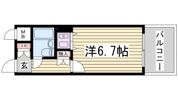 朝日プラザαポート神戸の間取り画像