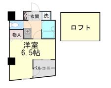 プレステージ天神の間取り画像