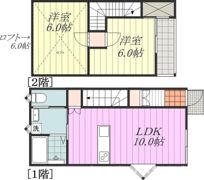 ラッセルスクエア保免の間取り画像