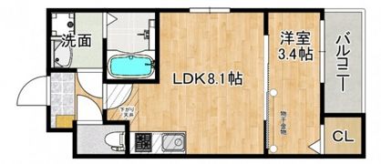 MOVE宇品御幸NEOの間取り画像