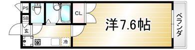 スカイハイツ中野の間取り画像