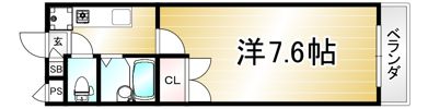 スカイハイツ中野の間取り画像